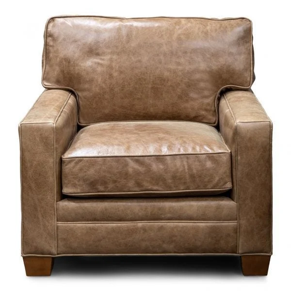 Braxton Couture Leather Chair