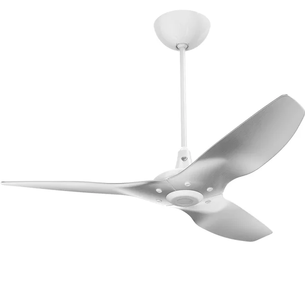 Big Ass Fans 52-Inch Haiku Ceiling Fan Universal Mount W/20-Inch Downrod in White/Brushed Aluminum - MK-HK4-042506A259F531G10I20