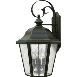 Hinkley Lighting Edgewater Four Light 26-Inch Outdoor Wall Light - Oil Rubbed Bronze - 1675OZ