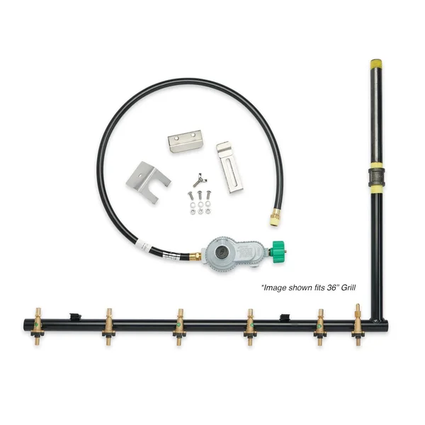 Crown Verity Conversion Kit to Propane Gas For 30-Inch Mobile Grills - ZCV-CK-30LP