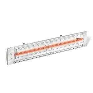 Infratech C-Series 33-Inch 1500W Single Element Electric Infrared Patio Heater - 240V - Stainless Steel - C1524SS