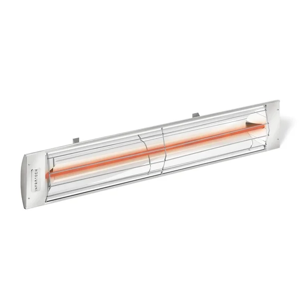 Infratech C-Series 33-Inch 1500W Single Element Electric Infrared Patio Heater - 120V - Stainless Steel - C1512SS