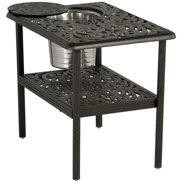 Chateau Rectangular Ice Bucket Table - Desert Bronze