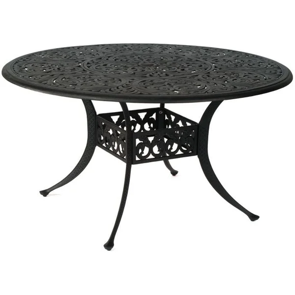 Chateau 54" Round Lazy Susan Table - Desert Bronze