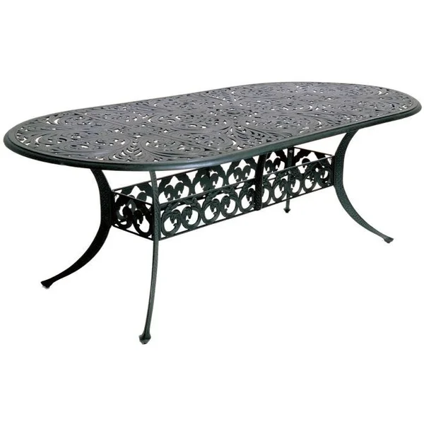 Chateau 42" x 84" Oval Dining Table - Desert Bronze