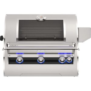 Fire Magic Echelon Diamond E660i 30-Inch Built-In Natural Gas Grill w/ Rotisserie, Magic Window & Analog Thermometer - E660I-9EAN-W