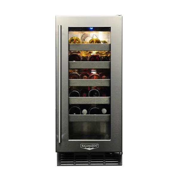 Kalamazoo Signature 15 Inch Outdoor Wine Chiller - Right Hinge - Lock - K-HP15WO-4-3RL-S4