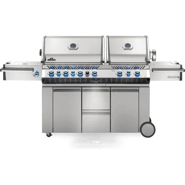 Napoleon Prestige PRO 825 6-Burner Natural Gas Grill w/ Rotisserie & Power Burner - PRO825RSBINSS-3
