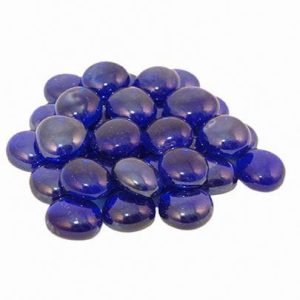 Peterson Real Fyre Sapphire Glass Gems - 10 Lbs