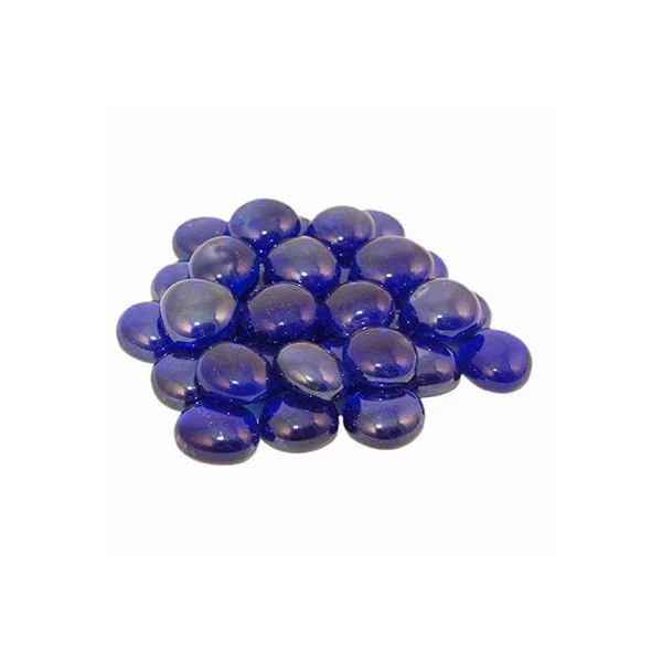 Peterson Real Fyre Sapphire Glass Gems - 10 Lbs
