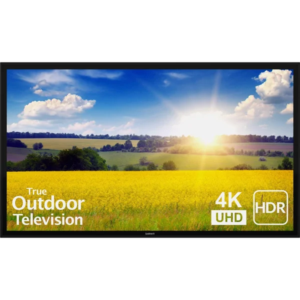 SunBriteTV Pro 2 Series 65 Inch Full Sun 4K LED HDR Outdoor TV - Black - SB-P2-65-4K-BL