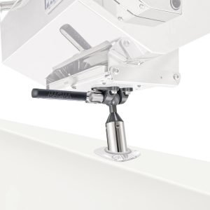 Magma LeveLock All-Angle Fish Rod Holder Mount for Rectangular Grills - T10-355