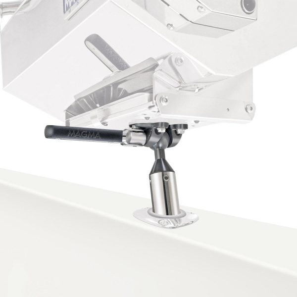 Magma LeveLock All-Angle Fish Rod Holder Mount for Rectangular Grills - T10-355