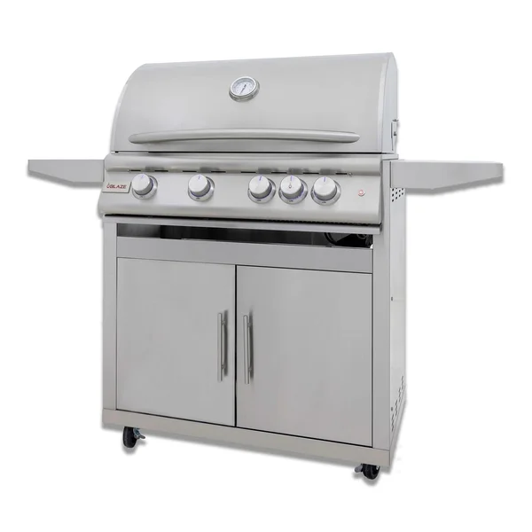 Blaze LTE+ 32-Inch 4-Burner Natural Gas Grill w/ Ceramic Flame Tamers