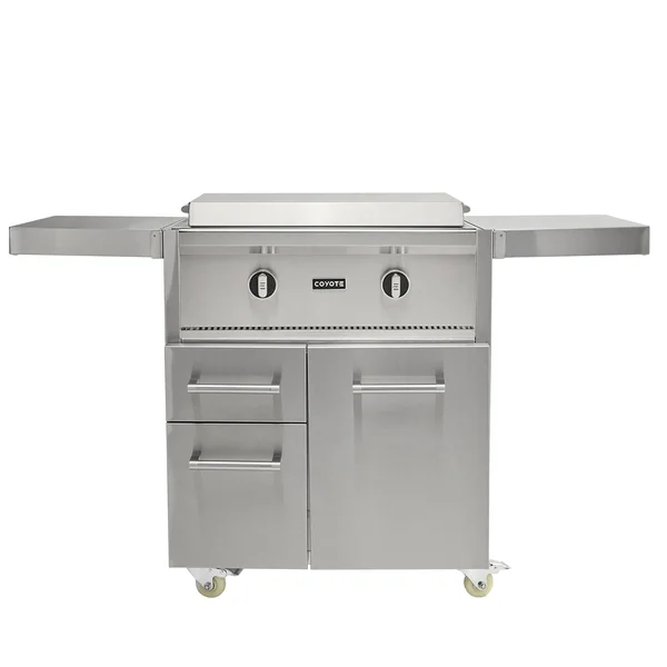 Coyote 30-in Natural Gas Flat Top Grill w/ Safety Valve