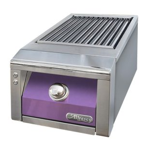 Alfresco Built-In Propane Sear Zone Side Burner in Blue Lilac - AXESZ-LP-S4005