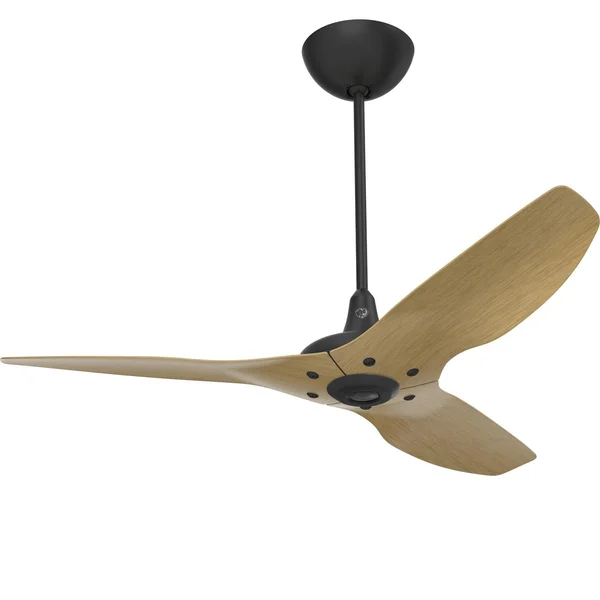 Big Ass Fans 52-Inch Haiku Ceiling Fan Universal Mount W/20-Inch Downrod in Black/Caramel - MK-HK4-042506A258F504G10I20