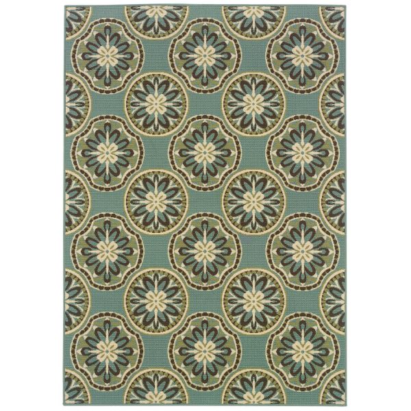 Oriental Weavers Montego 7.8 X 10.8 Indoor/Outdoor Rug - 8323L