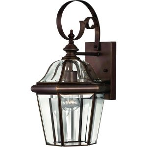 Hinkley Lighting Augusta One Light 16-Inch Outdoor Wall Light - Copper Bronze - 2450CB