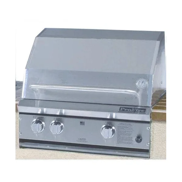 ProFire Professional Series 27-Inch Built-In Infrared Hybrid Natural Gas Grill With Rotisserie - PF27RIH-N