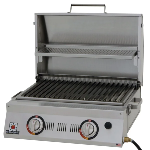 Solaire AllAbout 2-Burner Portable Infrared Propane Gas Grill - SOL-AA23A-LP