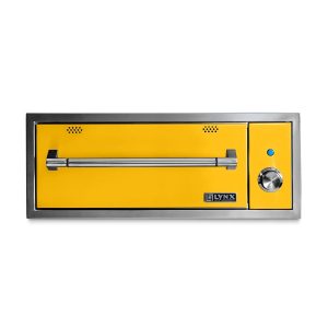 Lynx Professional 30 Inch Built-In 120V Electric Outdoor Warming Drawer in California Poppy - L30WD-1-CA