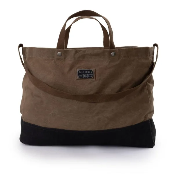 Barebones Living Neelum Firewood Carrier Tote - Khaki - STC-720