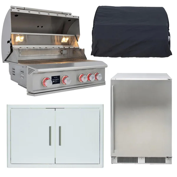 Blaze LTE PRO 4-Piece 32-Inch Propane Outdoor Kitchen Package
