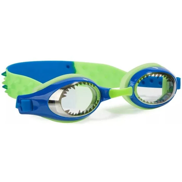 Lime and Blue Seamonster Goggles