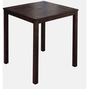 Atlantis 37 Inch Aluminum Bar Height Dining Table by Darlee