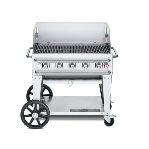 Crown Verity 36-Inch Rental Propane Grill Windguard Package - CV-RCB-38WGP