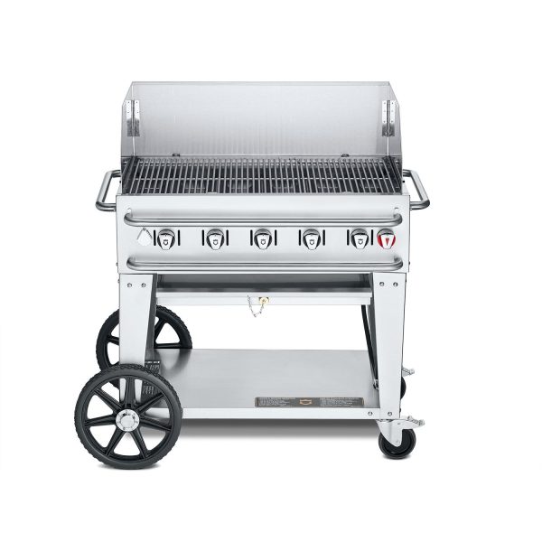 Crown Verity 36-Inch Rental Propane Grill Windguard Package - CV-RCB-38WGP