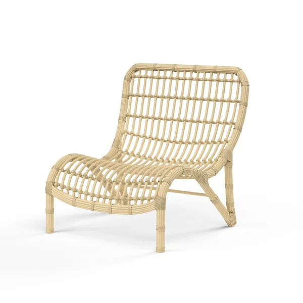 Bazaar Wicker Club Chair in Farro by Sunset West