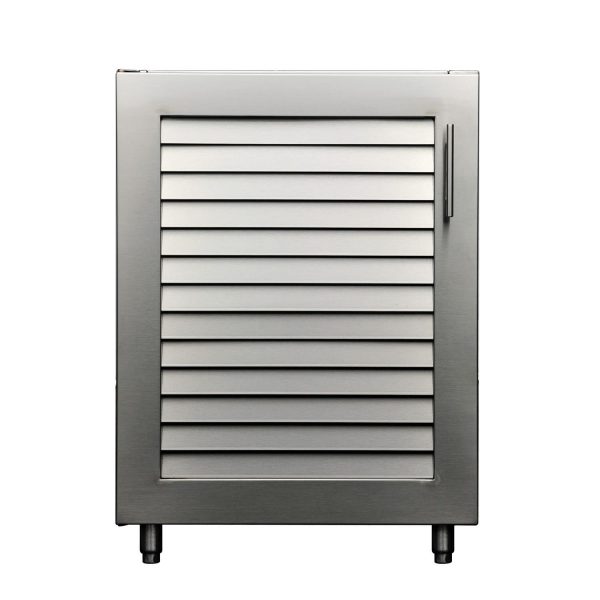 Kalamazoo Signature 24 Inch LP Cabinet - Louvered Door - Left Hinge - Marine-Grade - K-STOR-24-LP-L-M6