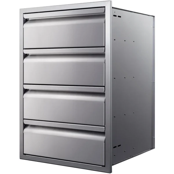 Memphis Grills 21-Inch Quadruple Access Drawer With Soft Close - VGC21DB4