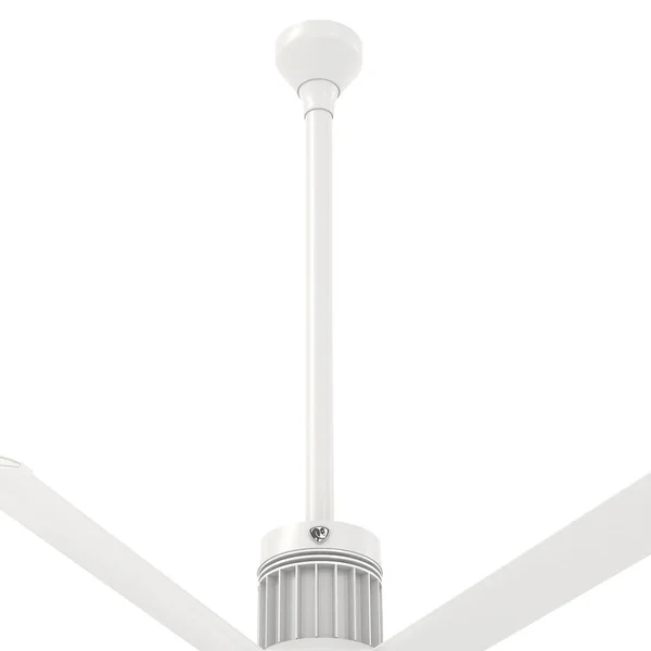 Big Ass Fans 36-Inch i6 Downtube Assembly in White (Flat/Sloped Ceiling 14.5 - 15.5 ft.) - 009059-729-36