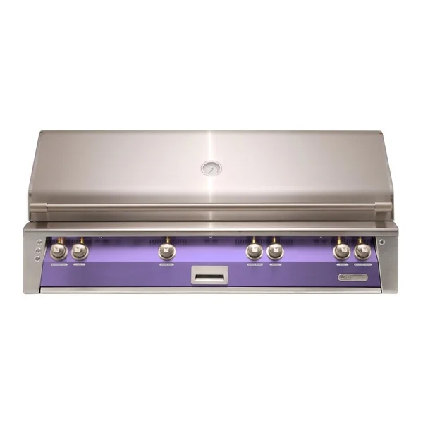 Alfresco ALXE 56-Inch Built-In Propane All Grill With Sear Zone And Rotisserie in Blue Lilac - ALXE-56BFG-LP-S4005