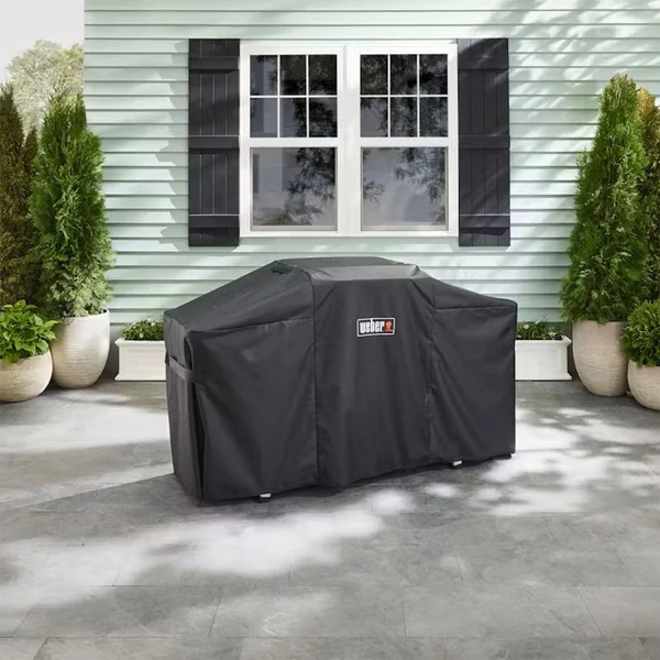 Weber 3400122 Premium Grill Cover for Weber Traveler 17 Inch & 22 Inch Portable Griddles