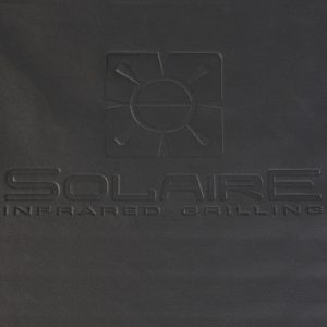 Solaire Grill Cover For 27 Inch GXL On Angled Pedestal Base - SOL-HC-27PBXL