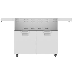 Aspire By Hestan Double Door Tower Cart For 42-Inch Gas Grills - Steeletto - ECD42-SS