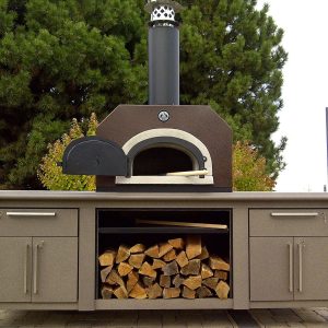 Chicago Brick Oven CBO-750 Countertop Wood Fired Pizza Oven - Copper - CBO-O-CT-750-CV
