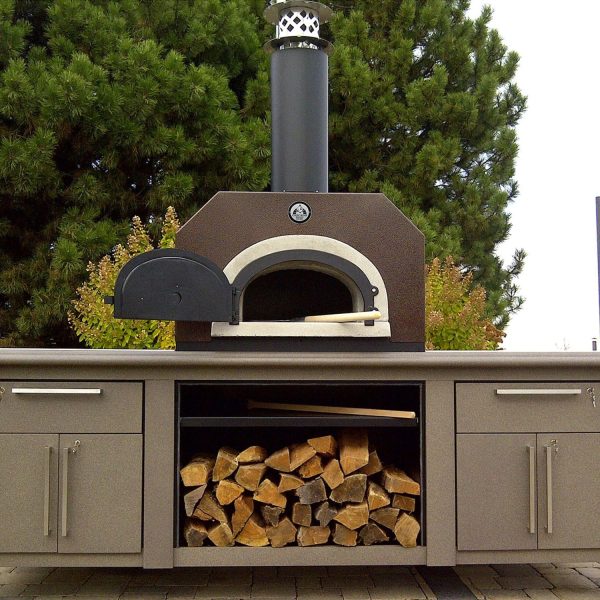 Chicago Brick Oven CBO-750 Countertop Wood Fired Pizza Oven - Copper - CBO-O-CT-750-CV