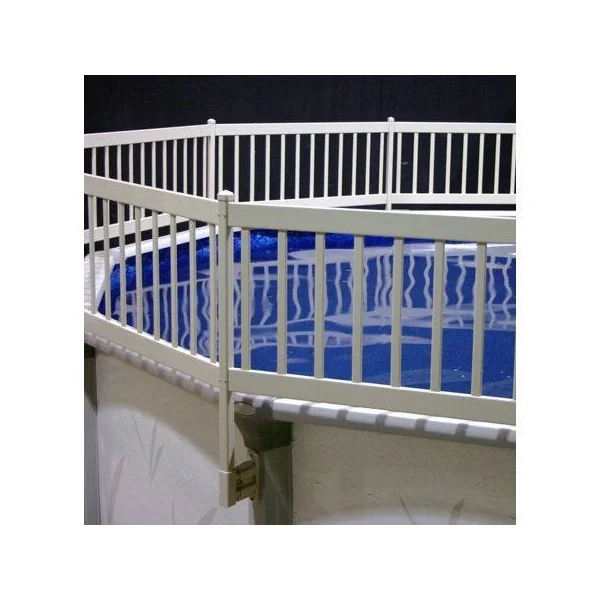 24" Resin Fence Base Kit B - 3 Sections - (Beige)