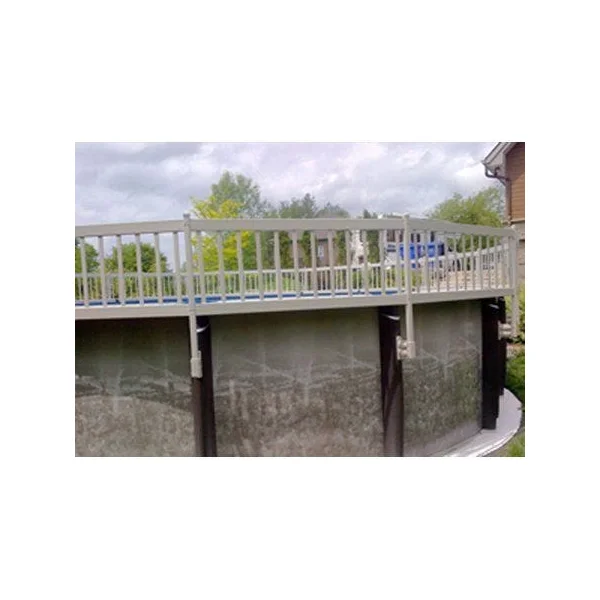 24" Resin Fence Base Kit C - 2 Sections (Beige)