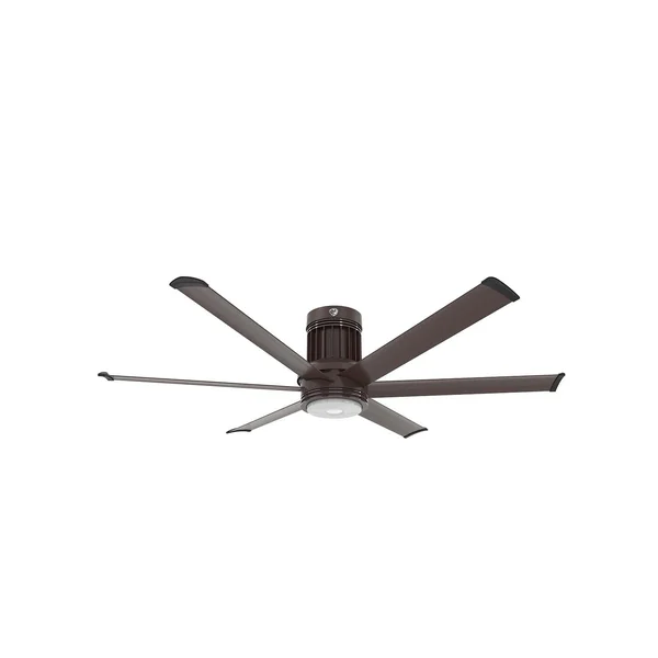 Big Ass Fans 60-Inch i6 Ceiling Fan Universal Mount W/LED in Oil Rubbed Bronze - MK-I61-051906A730I00S2