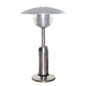 AZ Patio Heaters 11,000 BTU Propane Gas 38-Inch Tabletop Patio Heater - Stainless Steel - HLDS032-B