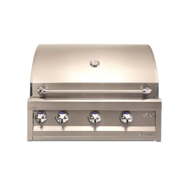 Artisan Professional 32-Inch 3-Burner Built-In Natural Gas Grill With Rotisserie - ARTP-32-NG