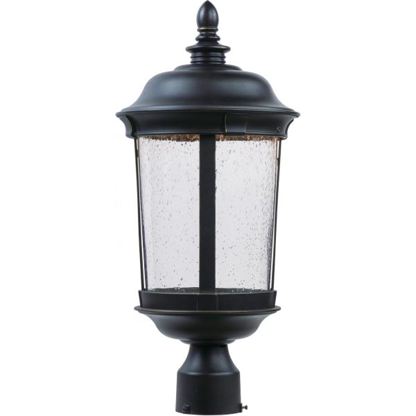 Maxim Dover One Light 21-Inch LED Outdoor Post Light - Bronze - 55021CDBZ