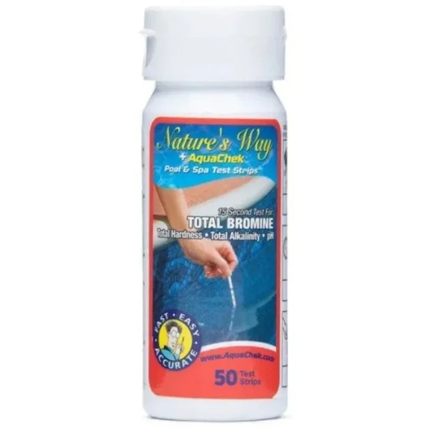 Nature’s Way + AquaChek 4 in 1 Bromine Test Strips