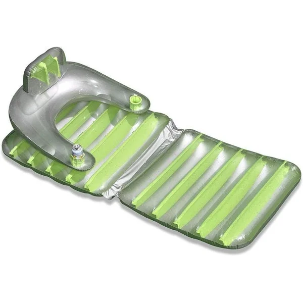 Folding Pool Lounge with Cup Holders